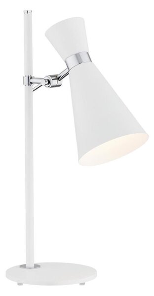 Argon 3890 - Настолна лампа LUKKA 1xE27/15W/230V бяла