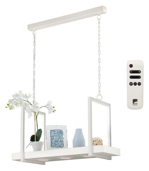 Eglo 39301 - LED RGBW полилей на верига CALAMONA с възможност за димиране 3xLED/6W/230V + дистанционно