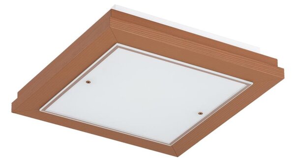 Argon 7268 - Плафон TABOR 2xE27/15W/230V 32x32 cm в теракотов цвят