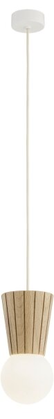 Argon 8951 - Полилей за баня на кабел VOLANTE 1xG9/6W/230V IP44 бежов