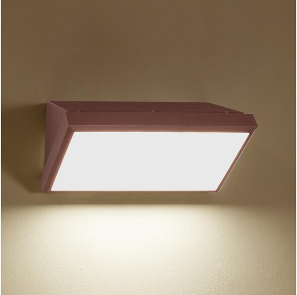 Brilagi - Външно стенно осветително тяло TRIANGLE 1xE27/60W/230V, кафяво, IP65