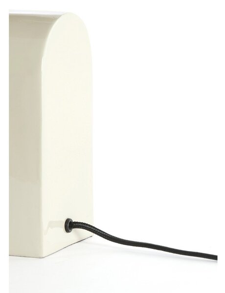 Кремава метална настолна лампа (височина 38 cm) Cardona – Light & Living