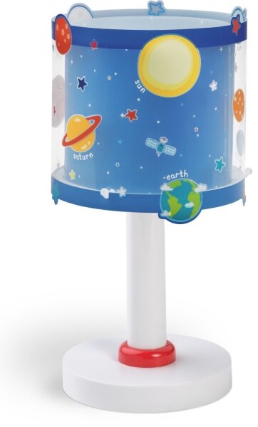 Dalber 41341N - LED детска лампичка PLANETS 1xG4/4W/230V синя