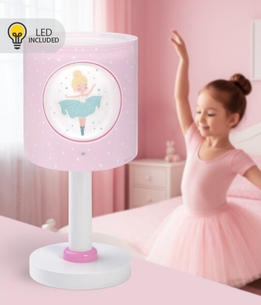 Dalber 60911 - LED детска нощна лампа PRINCESS DANCE 1xG4/4W/230V розова