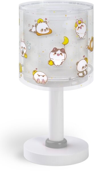 Dalber 41761E - LED детска лампичка KAWAII FRIENDS 1xG4/4W/230V сива