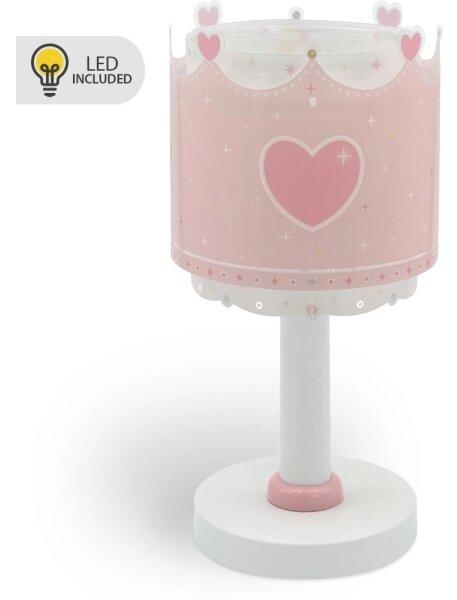 Dalber 61101N - LED детска лампа LITTLE QUEEN 1xG4/4W/230V розова