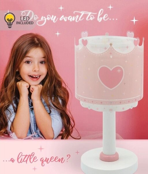 Dalber 61101N - LED детска лампа LITTLE QUEEN 1xG4/4W/230V розова