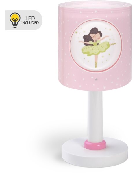 Dalber 60911 - LED детска нощна лампа PRINCESS DANCE 1xG4/4W/230V розова