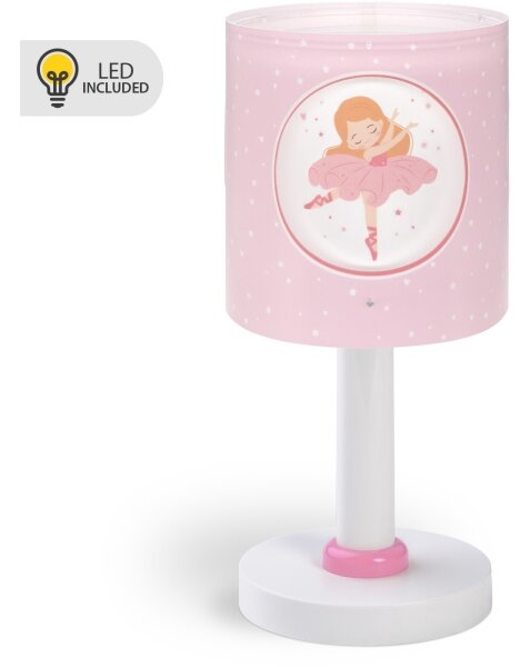 Dalber 60911 - LED детска нощна лампа PRINCESS DANCE 1xG4/4W/230V розова