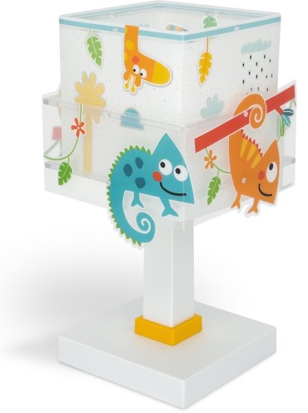 Dalber 63311N - LED детска лампа HAPPY JUNGLE 1xG4/4W/230V многоцветна