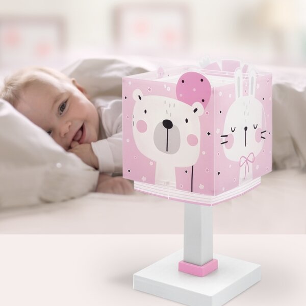 Dalber 63111NS - LED детска лампа BABY JUNGLE 1xG4/4W/230V розова