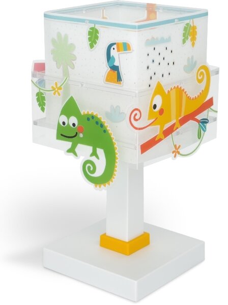 Dalber 63311N - LED детска лампа HAPPY JUNGLE 1xG4/4W/230V многоцветна