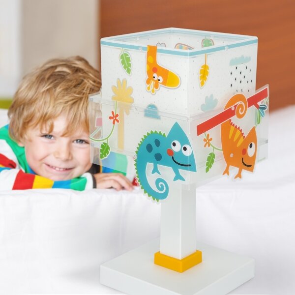 Dalber 63311N - LED детска лампа HAPPY JUNGLE 1xG4/4W/230V многоцветна