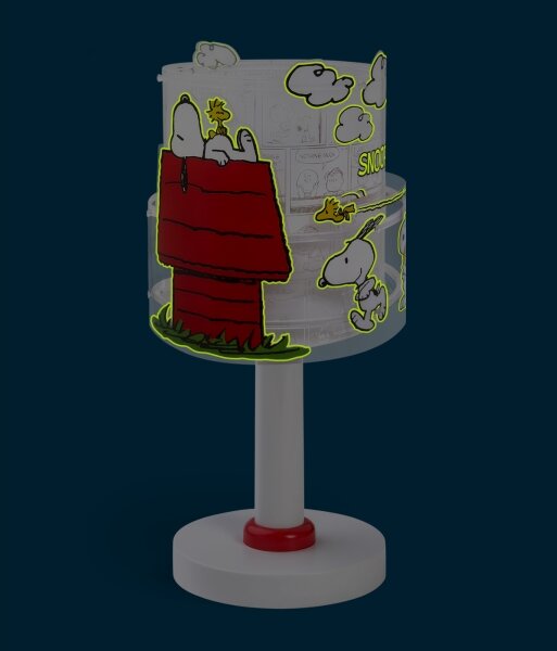 Dalber 76301 - LED детска лампа SNOOPY 1xG4/4W/230V бяла/червена