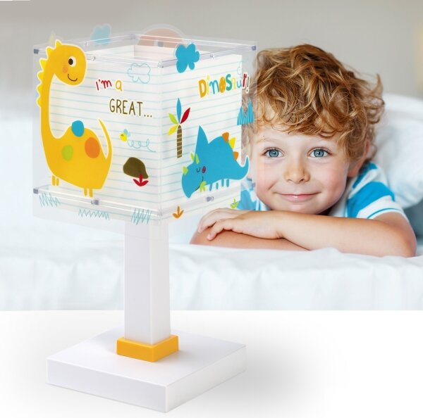 Dalber 73451N - LED детска лампа DINOS 1xG4/4W/230V пъстроцветна