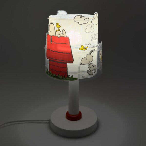 Dalber 76301 - LED детска лампа SNOOPY 1xG4/4W/230V бяла/червена