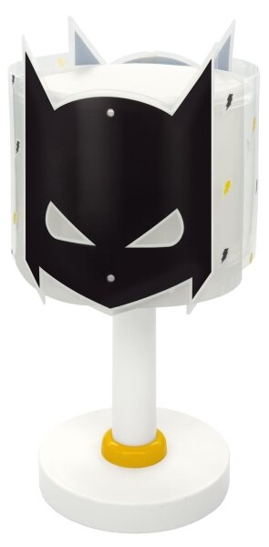Dalber 61801N - LED детска лампа DARK HERO 1xG4/4W/230V бяла/черна