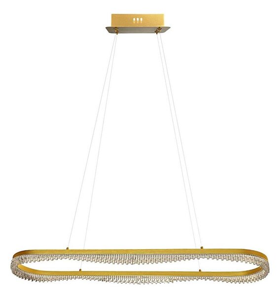 LED полилей на кабел LED/45W/230V златист