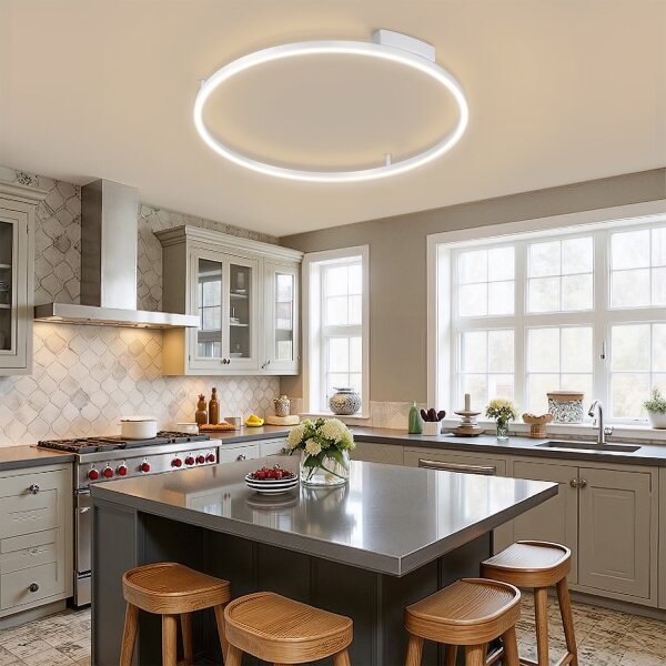 Brilagi - димируемо LED осветително тяло PORTOFINO LED/60W/230V Ø 80 см сребристо +DO