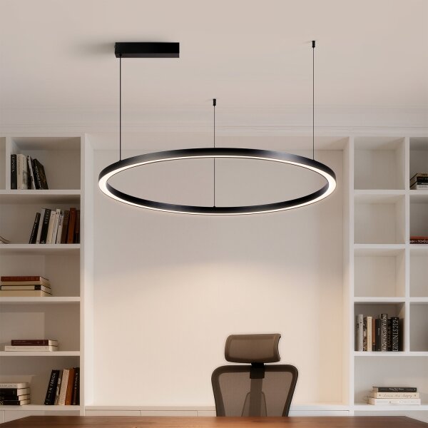 Brilagi - LED димируем полилей на кабел PORTOFINO LED/60W/230V Ø 80 см черен +DO
