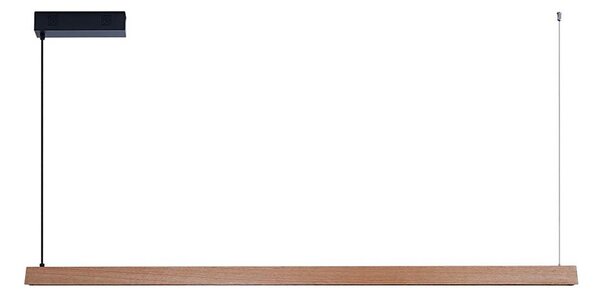 Immax NEO 07304L - LED димируем висящ полилей на кабел MADEIRA 33W/230V Wi-Fi Tuya 152 cm дъб