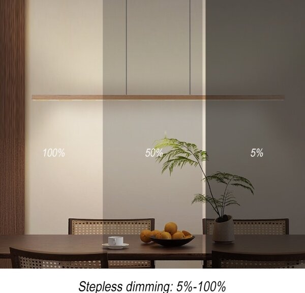 Immax NEO 07310L-LED Димируема лустра на кабели със сензор MADEIRA 37W/230V 157 cm ясен