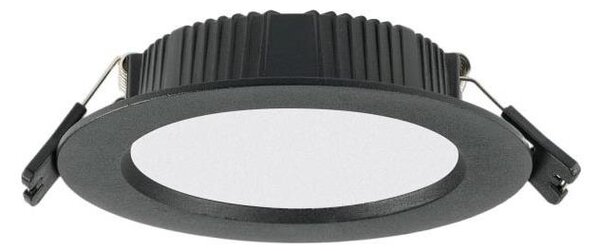 Immax NEO 07296L - LED димируемо вградено осветително тяло DOWN LED/12W/230V Wi‑Fi Ø 12 см черно