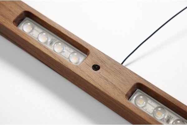Immax NEO 07309L-LED Димируем полилей на кабел с вграден сензор MADEIRA 37W/230V 157 см орех