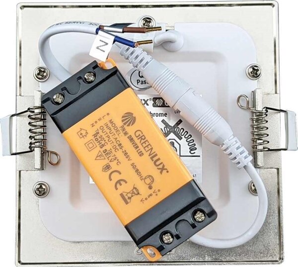 LED Лампа за вграждане в баня 30xLED SMD/6W/230V 2800K 11,8 см IP44