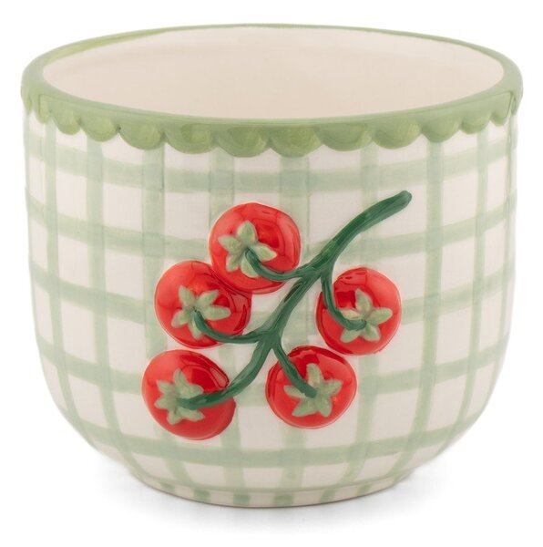 Порцеланово ръчно рисувано покритие за кашпа ø 12 cm Tomato – Sass & Belle