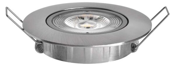 Вградено LED осветително тяло EXCLUSIVE LED/5W/230V 4000 K сребристо