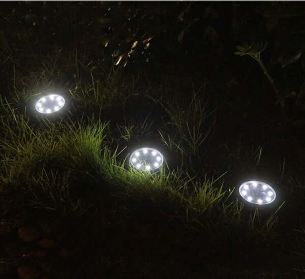 Grundig - LED соларна лампа 8xLED/1xAA 600 mAh