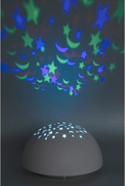 Rabalux 1470 - LED Нощна лампа LINA RGB LED/0,5W/3xAA