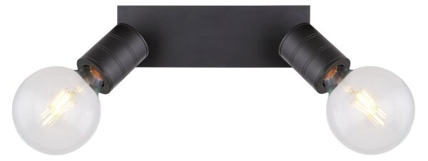 Globo 54030-2 - Прожектор, луна HERMINE 2xE27/60W/230V