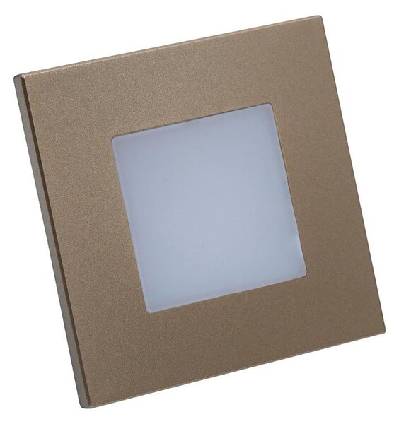 Emithor 48334 - LED Лампа за стълбище STEP LIGHT LED/1W/230V златиста
