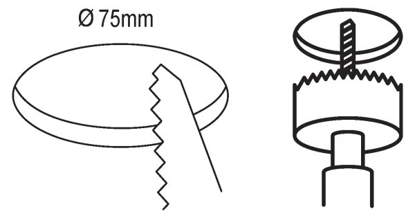 Eglo 99142 - LED вградено осветително тяло FUEVA 5 LED/2,7W/230V