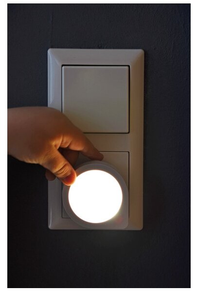 Brennenstuhl - LED Лампа за ориентация за контакт със сензор LED/0,2W/230V
