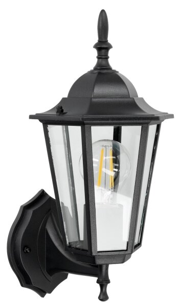 Екстериорен аплик 1xE27/60W/230V IP44 черен