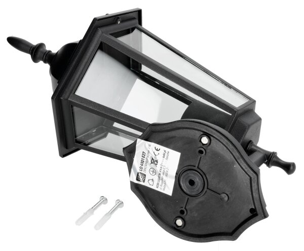 Екстериорен аплик 1xE27/60W/230V IP44 черен