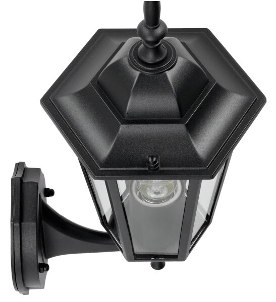 Екстериорен аплик 1xE27/60W/230V IP44 черен