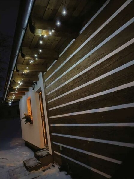 Външна LED гирлянда 40xLED/9m IP44, студено бяла