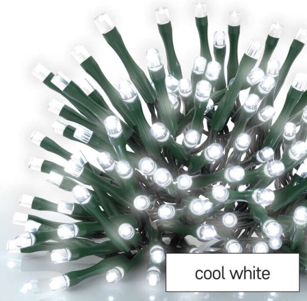 Външна LED гирлянда 40xLED/9m IP44, студено бяла