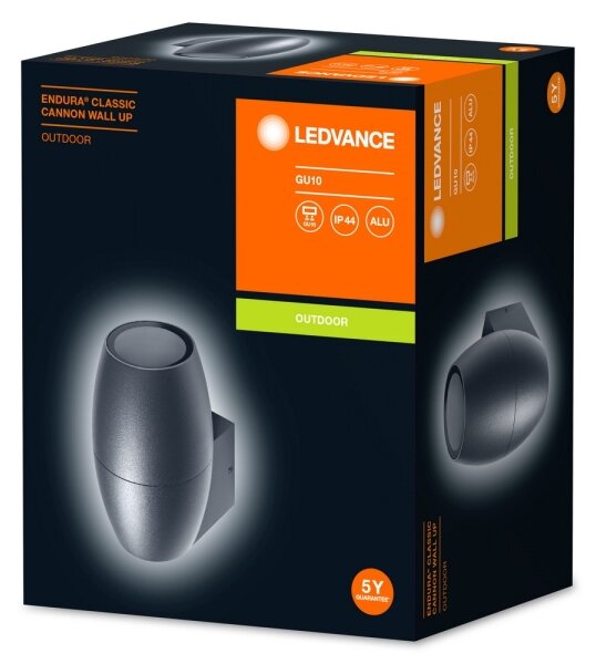 Ledvance - Екстериорен аплик CANNON 1xGU10/35W/230V IP44