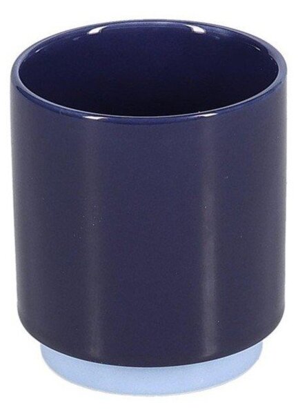 Тъмносиня глинена чаша 270 ml Duo – ONA