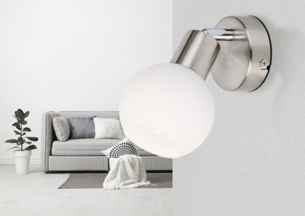 Globo 871601016X - LED Стенен спот LOXY 1xE14/5W/230V