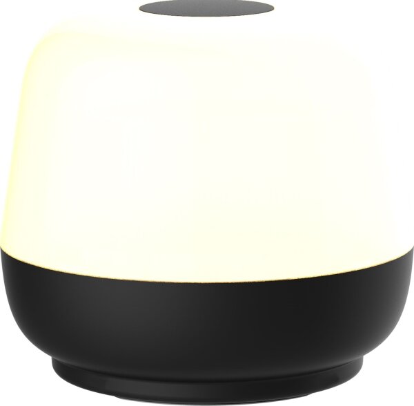 LED Димируема настолна лампа SAMBA LED/1,2W/5V USB 1200 mAh IP44 черен