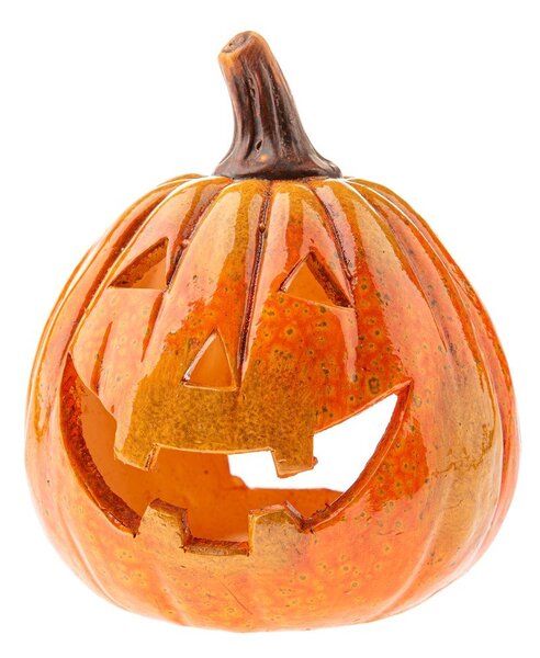 Керамичен свещник с хелоуински мотив Pumpkin – Dakls