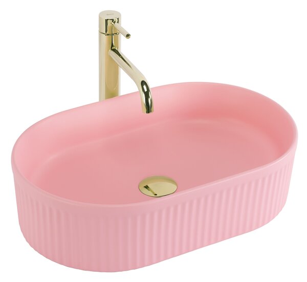 Умивалник за плот Rea Vanda Bubble Gum Matt