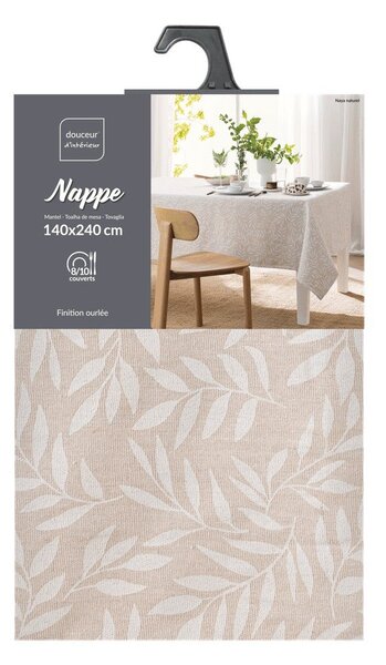 Перяща се покривка за маса 140x240 cm Naya – douceur d'intérieur