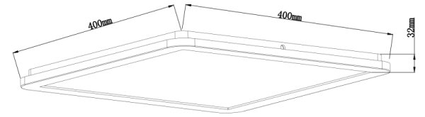 Globo 41563-24W - LED Плафон за баня SAPANA LED/24W/230V IP44 бял